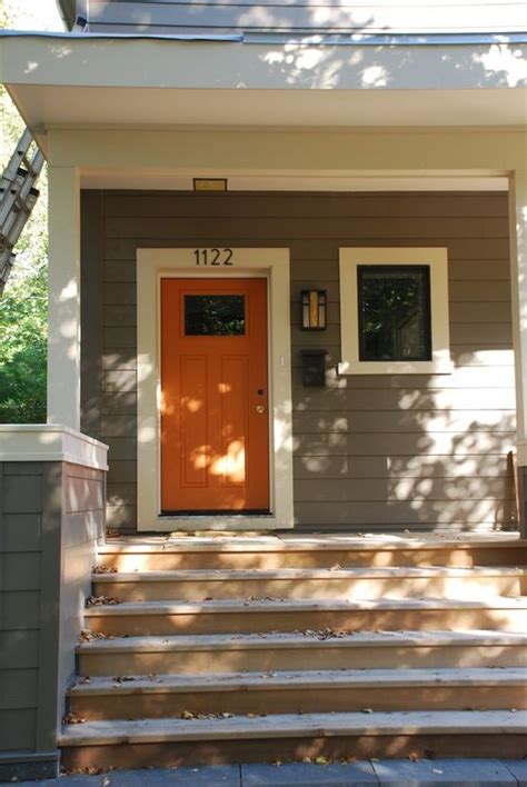 image result  rust orange door exterior paint colors  house  front door colors