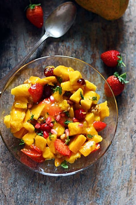 mango saladrefreshing easy cook click  devour