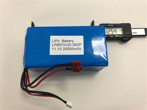 Large Lipo Battery Pack Lp8873129 11 1v 3s2p 20000mah