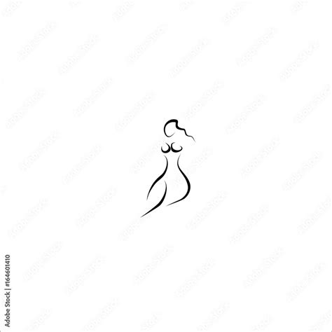 Sketch Of A Nude Woman Premium Vector In Adobe Illustrator Ai Ai My