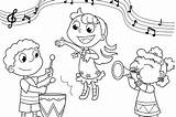 Coloring Pages Annie Musical Orchestra Music Themed Getcolorings Kids Getdrawings Printable Colorings Color sketch template