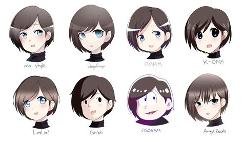 ideas  types  anime hairstyles home family style