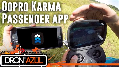gopro karma passenger app espanol youtube