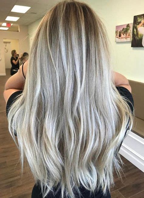A Cool Toned Platinum Hair Color Ideas For Spring 2018