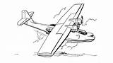 Harbor Seaplane Pby sketch template