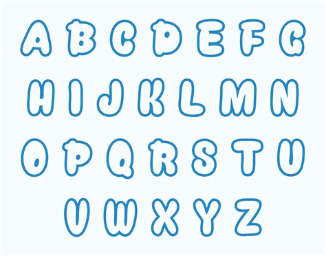large colored letters printable printablee  riset