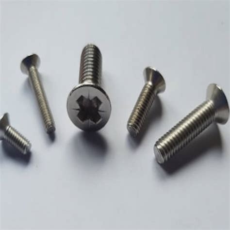 machine screws pozi countersunk fixings