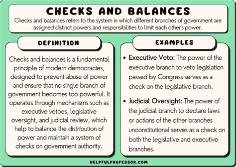 checks  balances examples