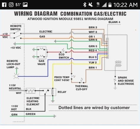 atwood gcaa  wiring diagram diagram  source