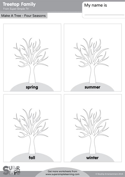 treetop family   tree  seasons super simple