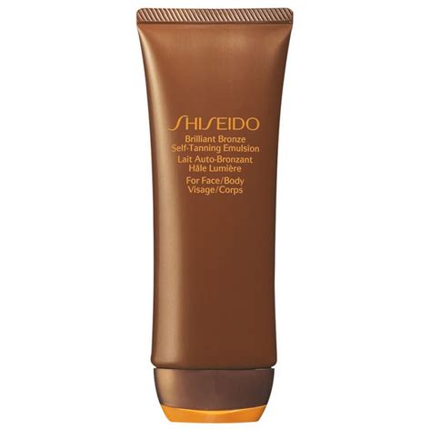 shiseido brilliant bronze  tanning emulsion douglaslv