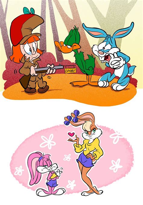 looney toons or tiny tunes by juneduck21 on deviantart looney tunes