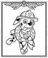 Coloring Christmas Pages Patrol Marshall Paw Printable Holiday Kids Print Colouring Sheets Book Weihnachten Disney Santa Navidad Boys Omalovánky Winter sketch template