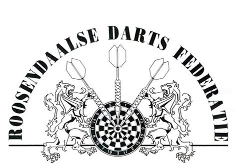 logo rdf roosendaalse darts federatie