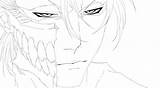 Bleach Coloring Pages Grimmjow Popular Manga sketch template