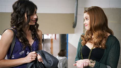 image allison and lydia talking teen wolf wiki