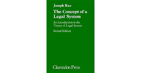 concept   legal system  introduction   theory  legal system  joseph raz