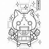 Jibanyan Yo Kai Coloring Pages Character Main Xcolorings 1500px 198k Resolution Info Type  Size sketch template
