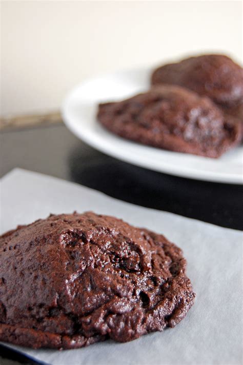 flourless chocolate pudding cookies