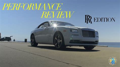 performance review rolls royce wraith edition youtube