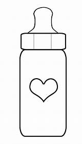 Bottle Baby Outline Printable Template Clipart Onesie Printables Clipartmag Clipartbest sketch template