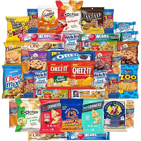 buy chips cookies candy crackers care package bulk sampler