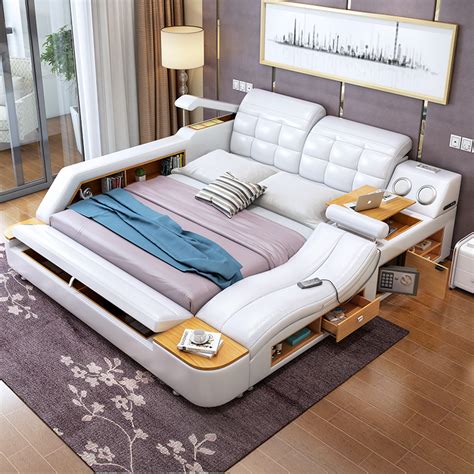 [usd 1428 04] Massage Tatami Bed Modern Minimalist 1 8m