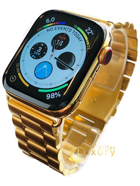 24k gold plated apple watch series 6