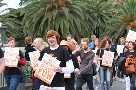 Ginger Pride Parade More Than 1 000 Redheads Turn Out To Celebrate In