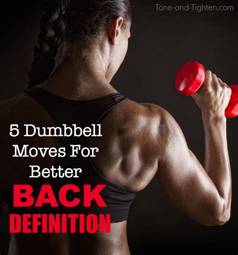 best home exercises for back definition tone and tighten