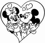 Minnie Mickey Coloring Pages Mouse Printable Getcolorings Elegant Print Color sketch template