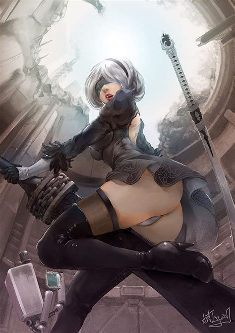 Nier Automata Комиксы Манхва Гифу