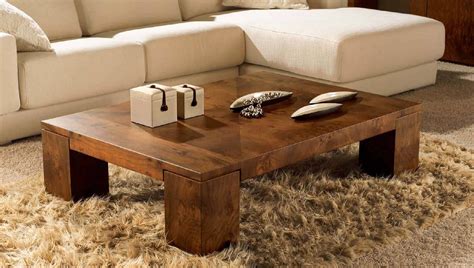 large rustic coffee tables