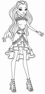 Ever After High Cerise Hood Coloring Pages Getcolorings sketch template