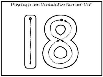 number  tracing worksheets  activities preschool