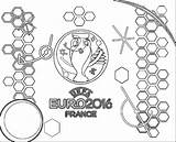 Coloriage Logo Euro Foot Uefa Coloring Ligue Pages Wallpaper France Coloriages sketch template