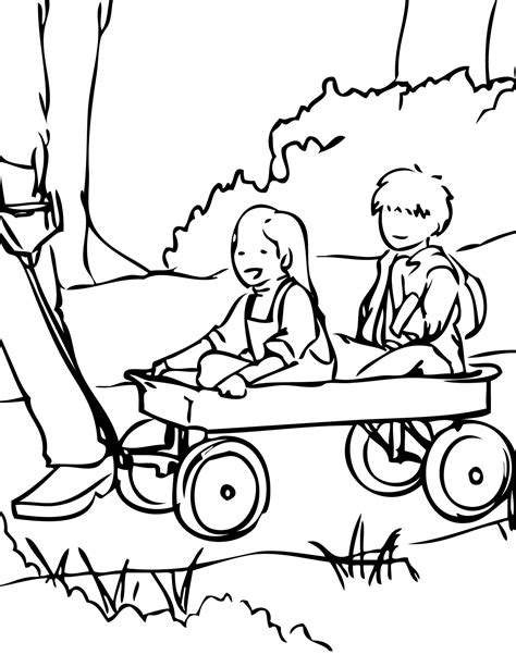 chuck wagon coloring pages  getdrawings