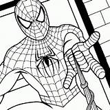 Spiderman Coloring Pages Online Print sketch template
