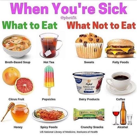 healthy recipes the best and worst foods to eat when you re sick here
