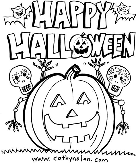 coloring pages happy halloween forky toy story  happy halloween