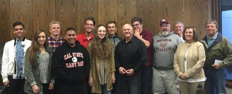 Supervisor Frank Mecham Visits With Youth Commissioners Paso Robles