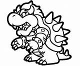 Mario Coloring Bowser Pages Super Characters Party Drawing 3d Printable Koopa Dark Character King Land Da Quiver Easy Baby Dry sketch template