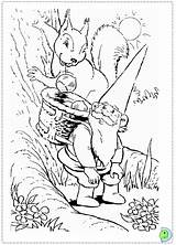 Gnome Dinokids Kabouter Kinderfilmpjes Getdrawings sketch template