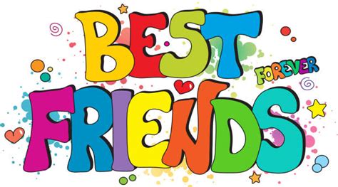 Best Friends Forever Illustrations Royalty Free Vector