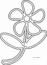 Flower Coloring Wecoloringpage Pages sketch template