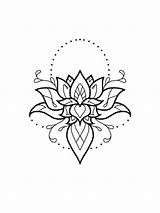 Lotus Tatouage Tatuagens Desenho Tatuagem sketch template