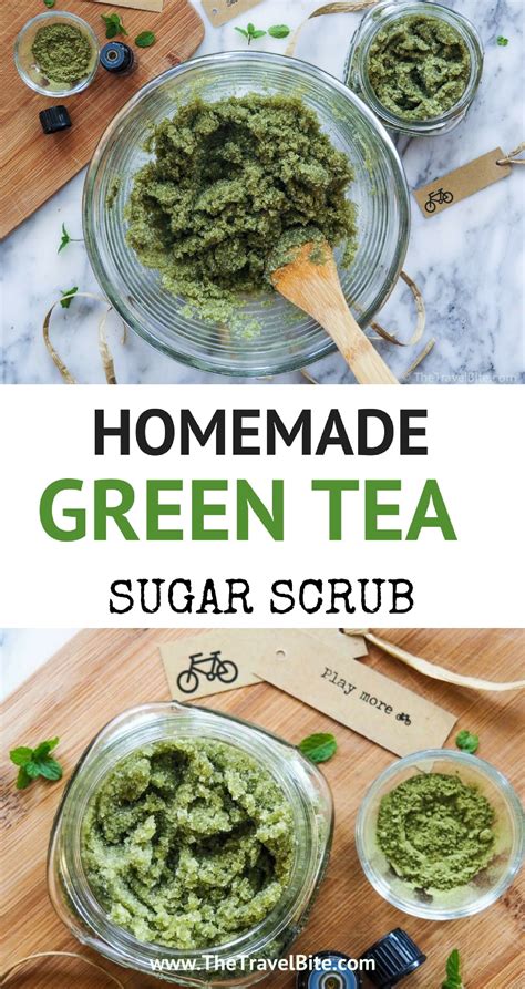 green tea mint sugar scrub recipe sugar scrub homemade face scrub homemade diy body scrub