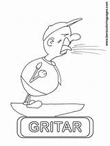 Vocabulary Gritar Handout Below Please Print Click sketch template