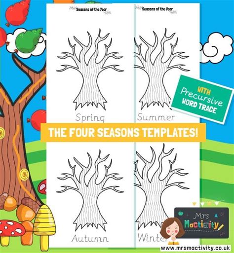 seasons tree template  mactivity