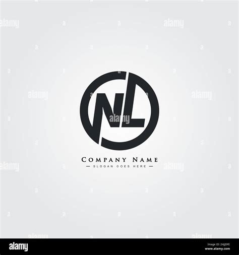 logo nl stock vector images alamy